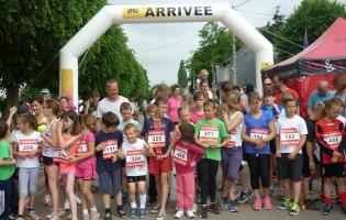 Foulée éoliennes 2015 départ enfants